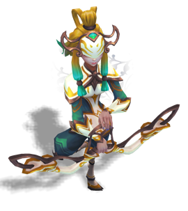 Porcelain Kindred (Golden Tiger)
